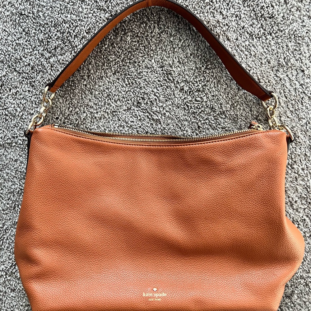 Tan Kate spade shoulder bag (worn once!)